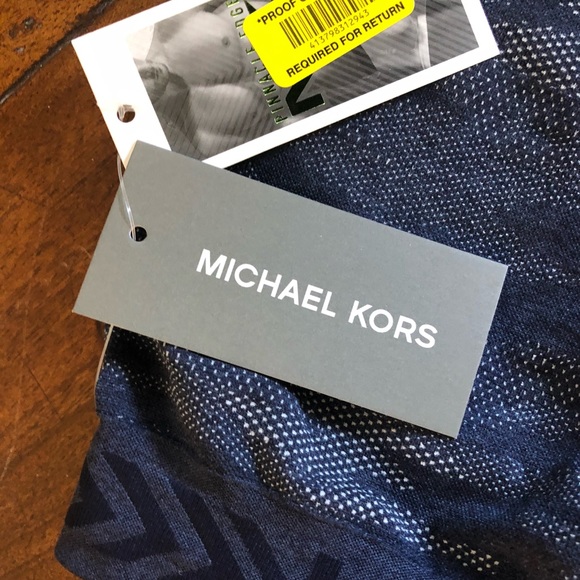 Brand new Michael Kors boxer briefs blue camo Med. - Picture 1 of 4